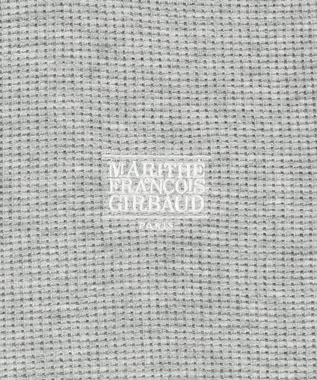 Marithe & Francois Girbaud - Waffle Long Sleeve Tee (Heather Gray) product image 4 | TRAB K-Fashion Australia