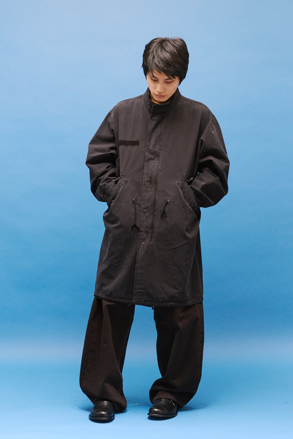 Hatchingroom - Mods Parka (Over Dyed Blue Charcoal) product image 7 | TRAB K-Fashion Australia