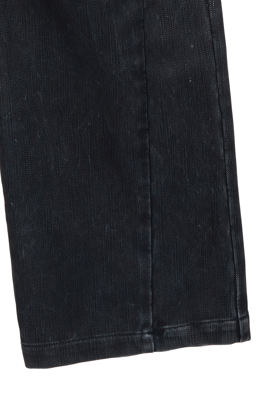 Matin Kim - Biker Detail Washed Leather Pants (Navy) product image 4 | TRAB K-Fashion Australia