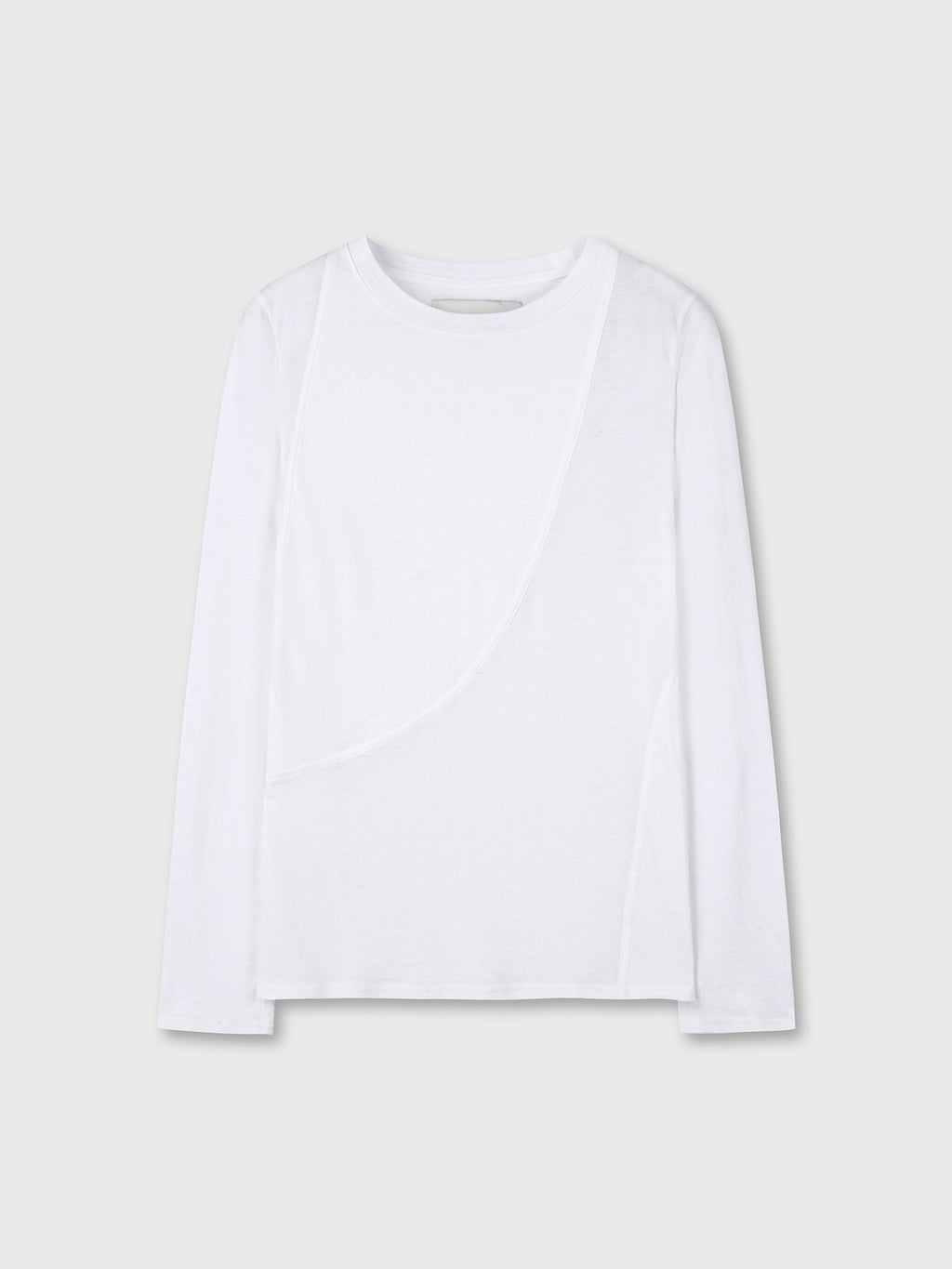 Tonywack - Cotton Modal Cut-Out Long Sleeve (White) product image 8 | TRAB K-Fashion Australia