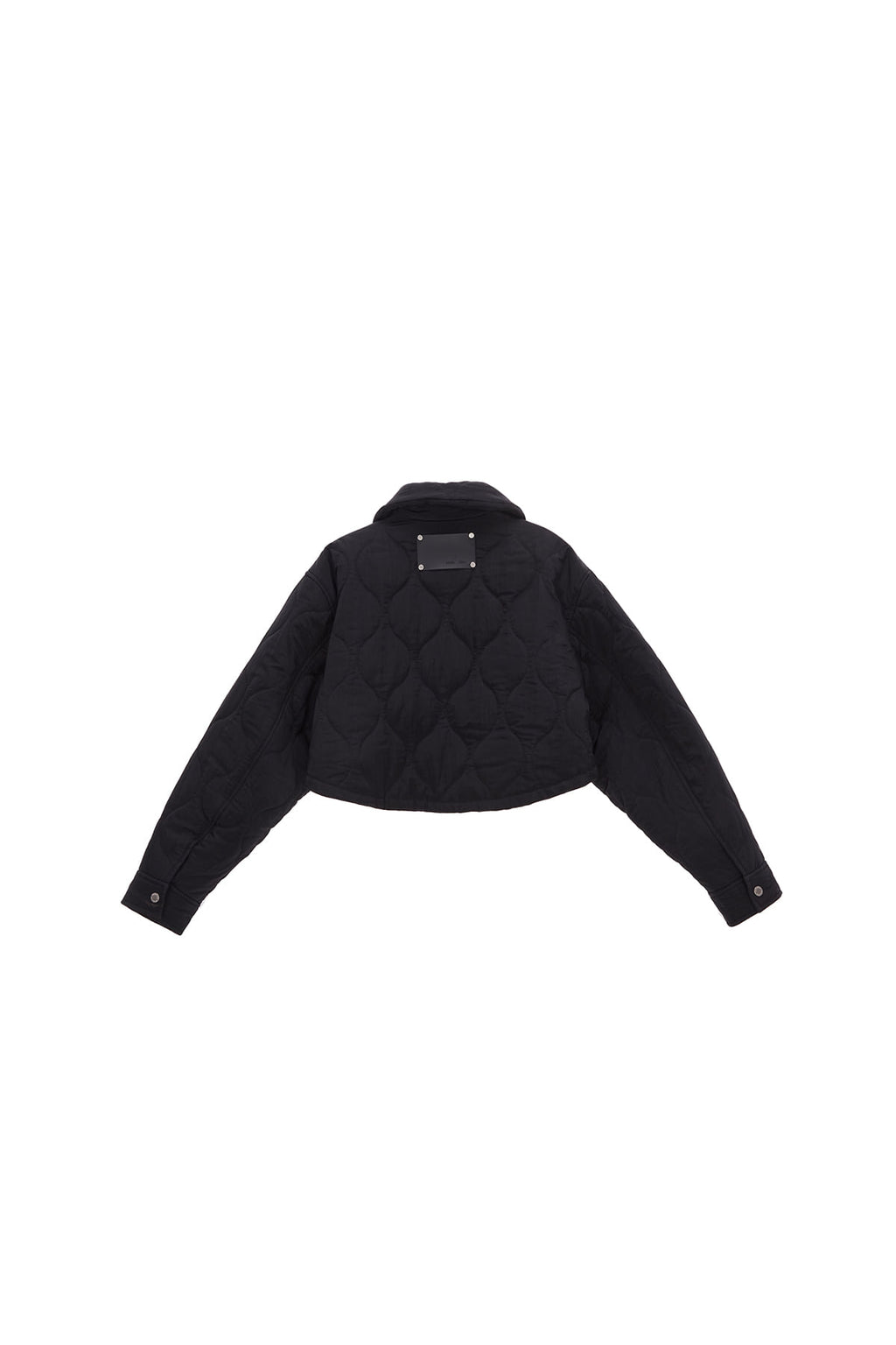 Matin Kim - Bolero Short Padding Jumper (Black) product image 2 | TRAB K-Fashion Australia