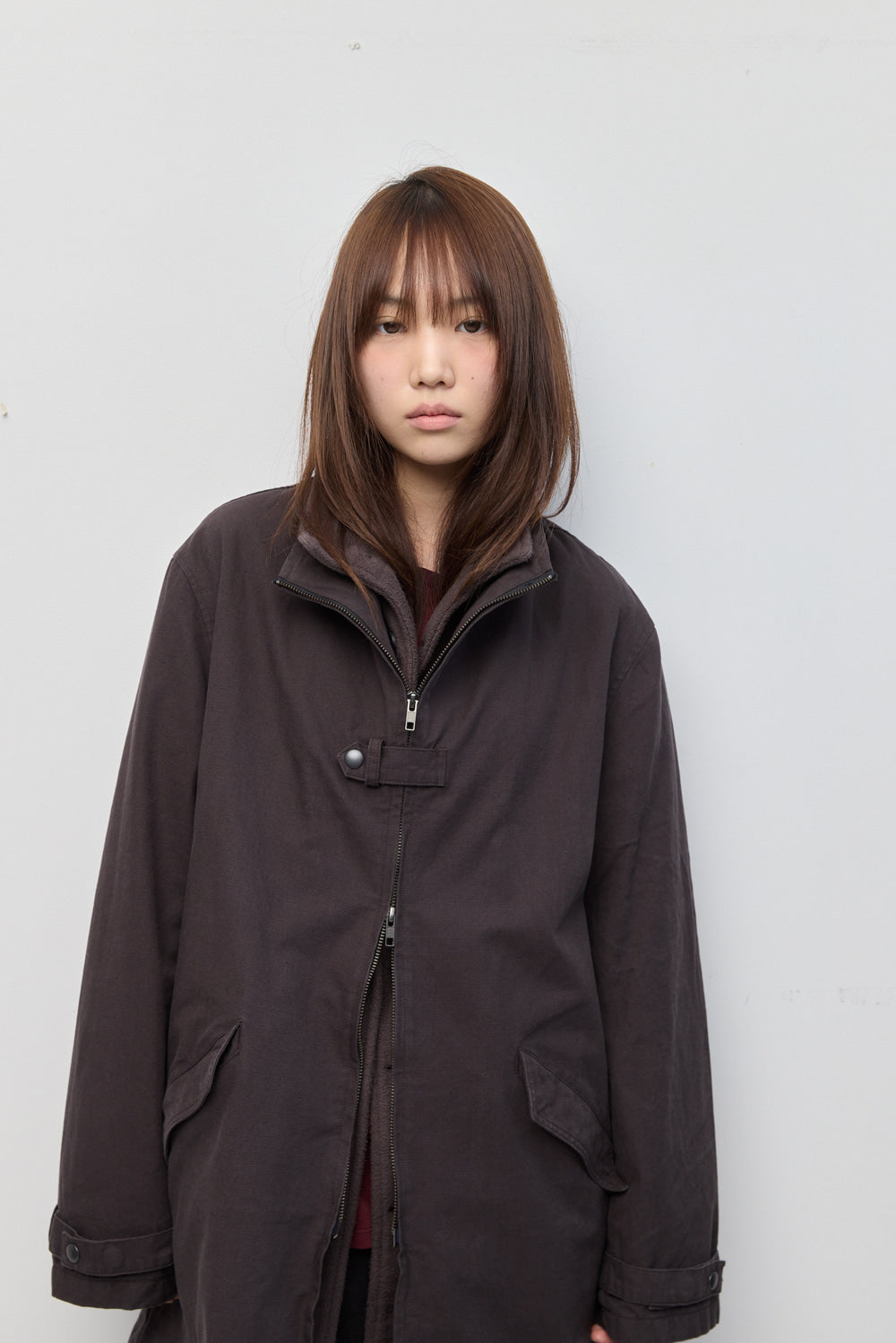 Hatchingroom - Layer Parka (Purple Brown) product image 18 | TRAB K-Fashion Australia
