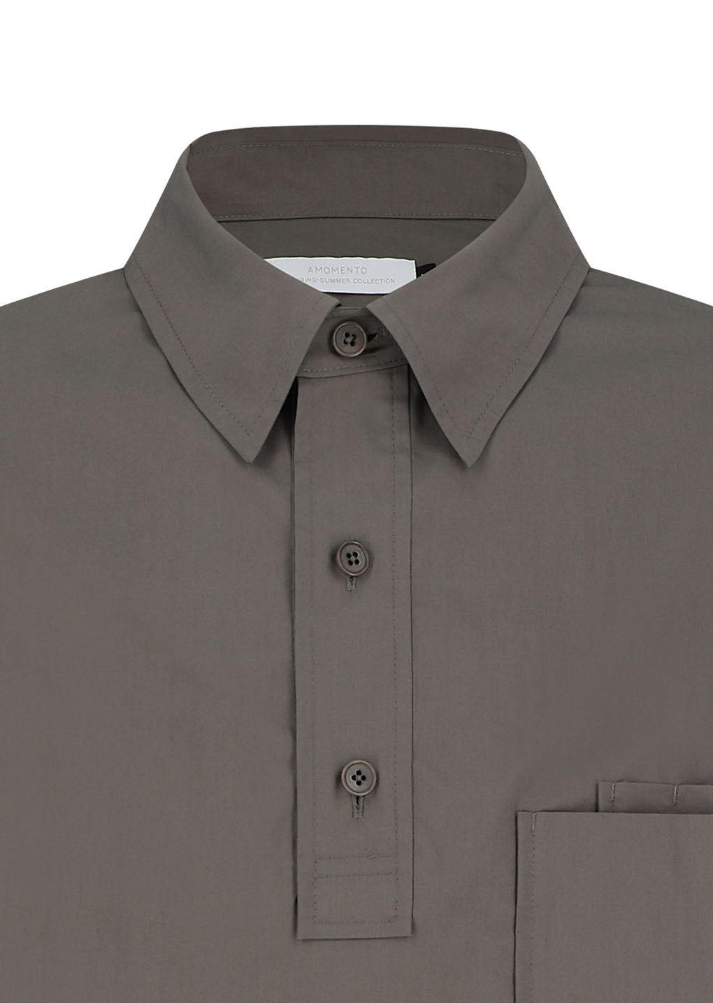 Amomento - Pocket Pullover (Khaki) product image 4 | TRAB K-Fashion Australia