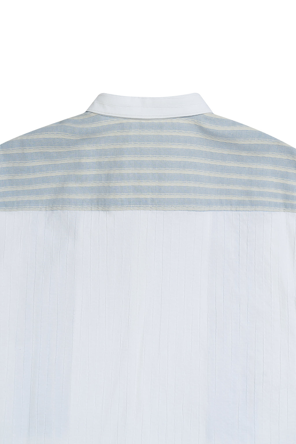 STU - Stripe Panel Shirt (White) product image 20 | TRAB K-Fashion Australia