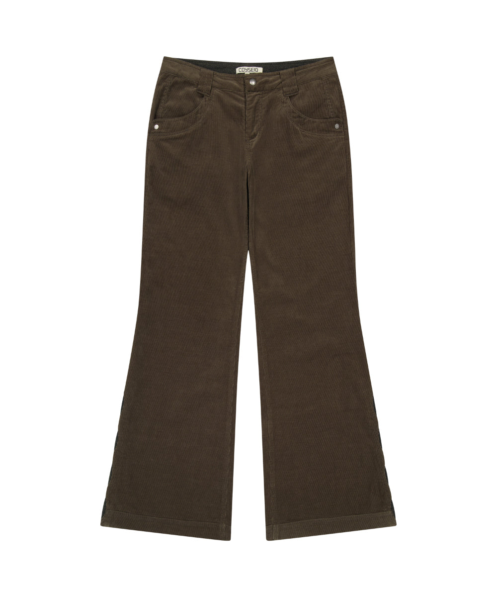 Coyseio - Leaf Cut Corduroy Pants (Brown) product image 15 | TRAB K-Fashion Australia