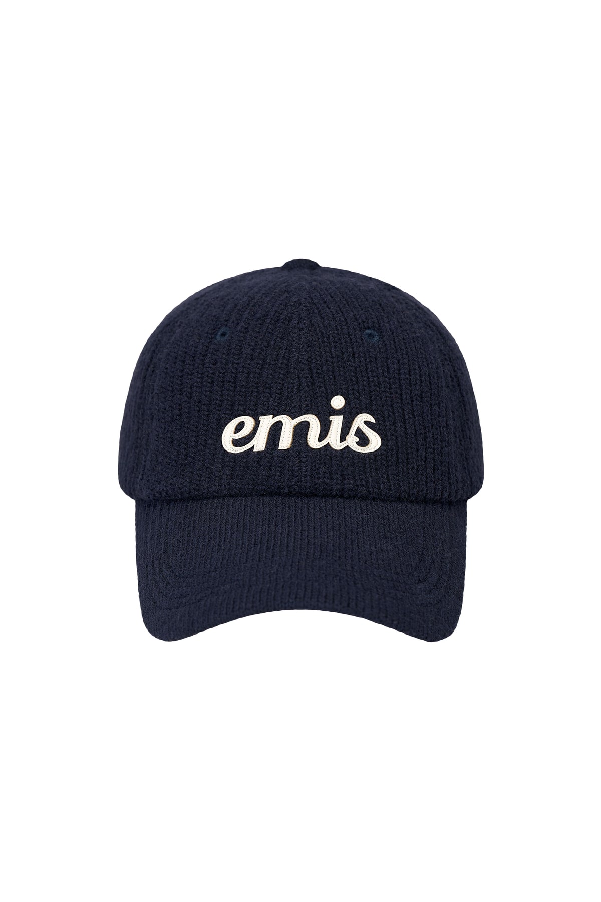 Emis - Applique Knit Ball Cap (Navy) product image 1 | TRAB K-Fashion Australia