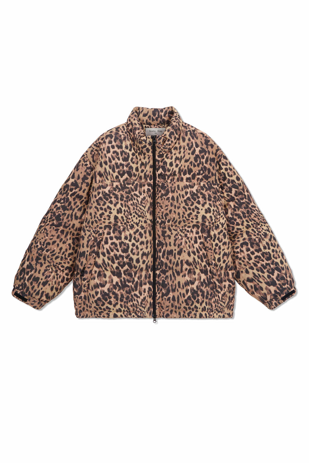 Matin Kim - Leopard Down Jumper (Mix) product image 1 | TRAB K-Fashion Australia