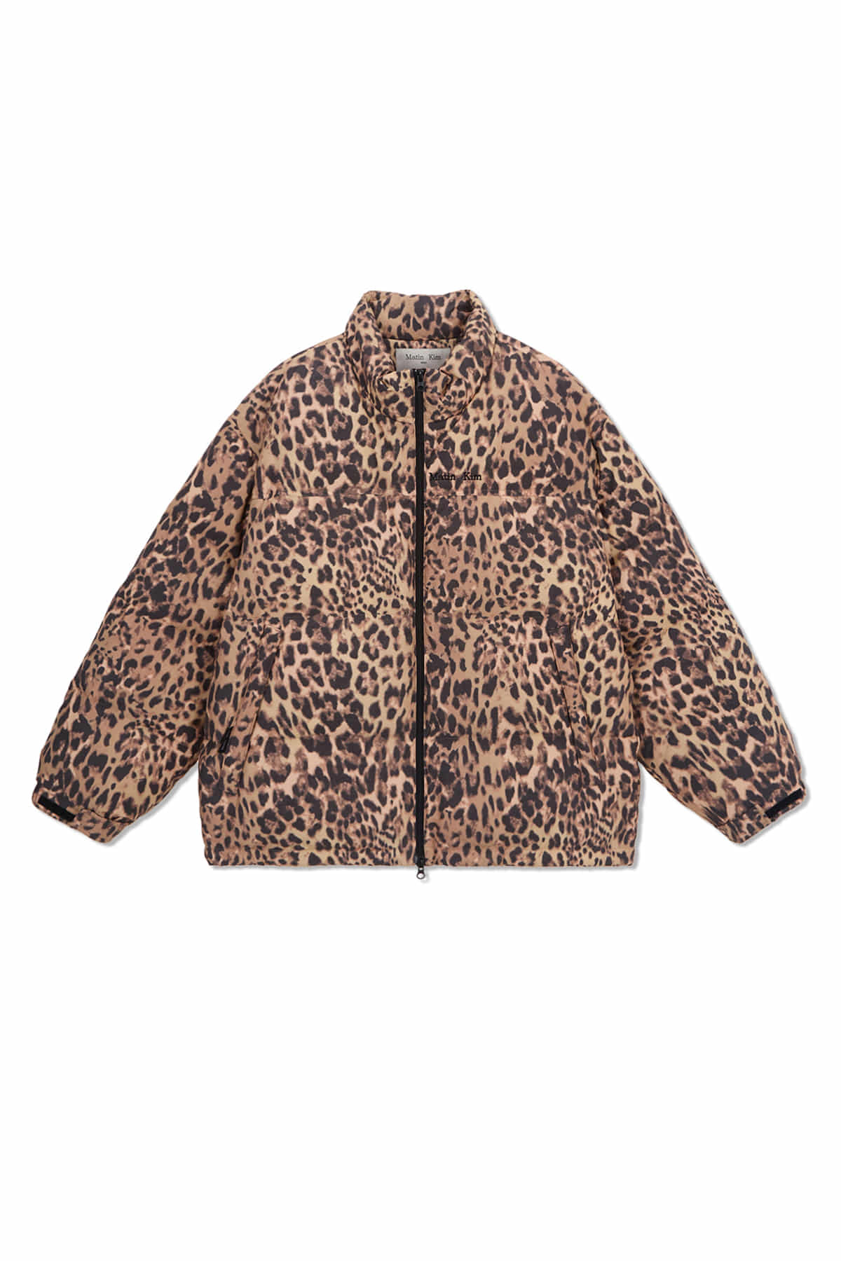 Matin Kim - Leopard Down Jumper (Mix) product image 1 | TRAB K-Fashion Australia