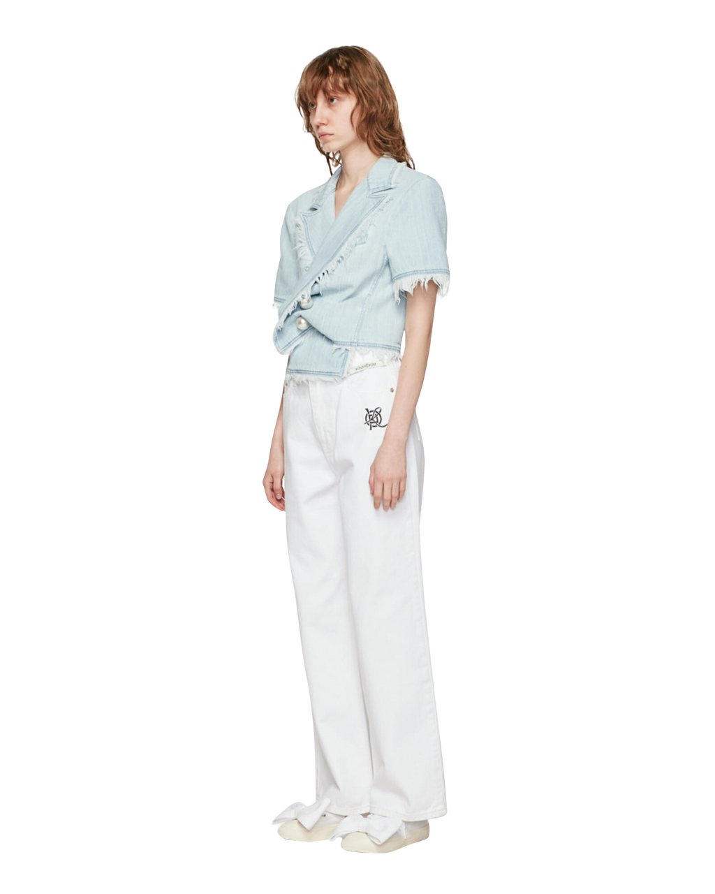 Kimhe Kim - Venus Denim Jacket (Sky Blue) product image 2 | TRAB K-Fashion Australia
