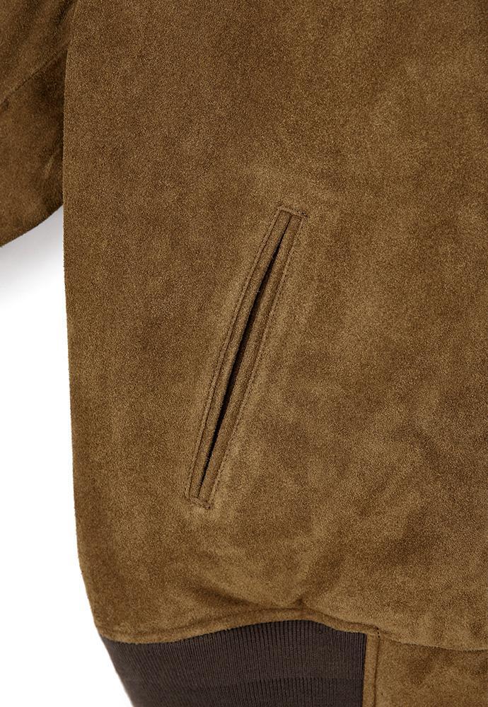 Art if acts - Garment Washed Suede Blouson (Cognac) product image 12 | TRAB K-Fashion Australia