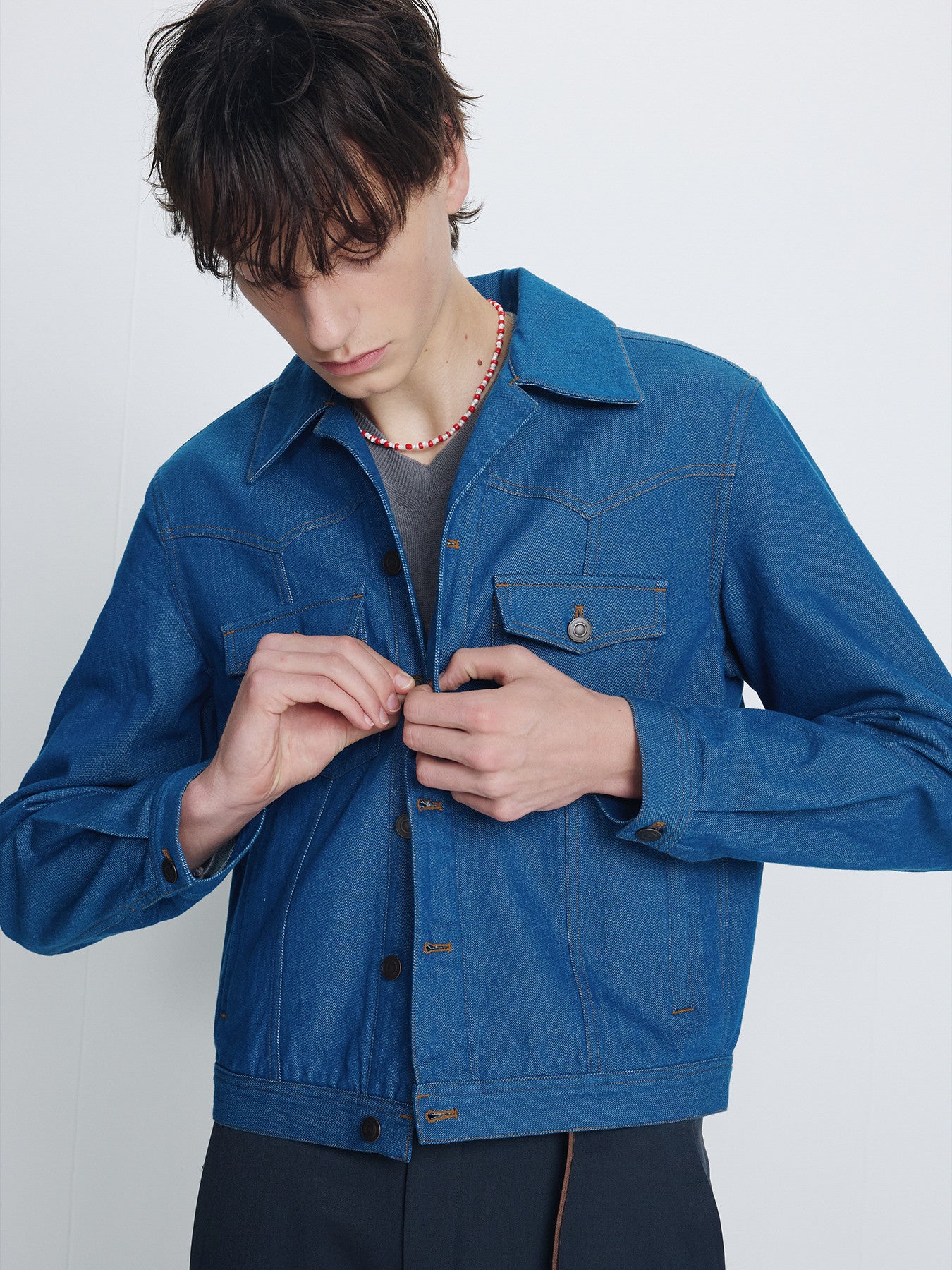 Tonywack - Club Denim Jacket (Vintage Blue) product image 4 | TRAB K-Fashion Australia