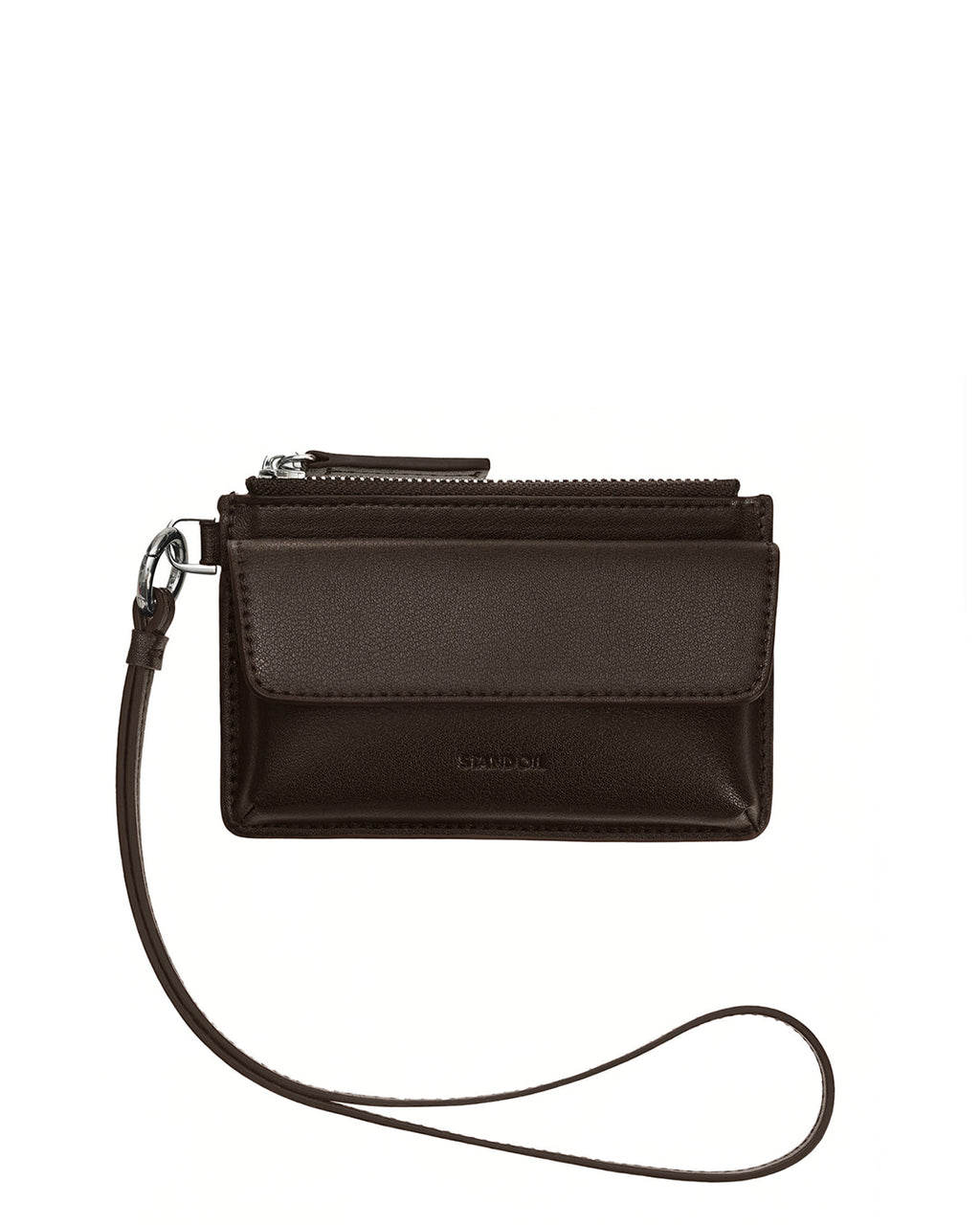 Stand Oil - Chubby Zipper Wallet (Maroon) product image 4 | TRAB K-Fashion Australia