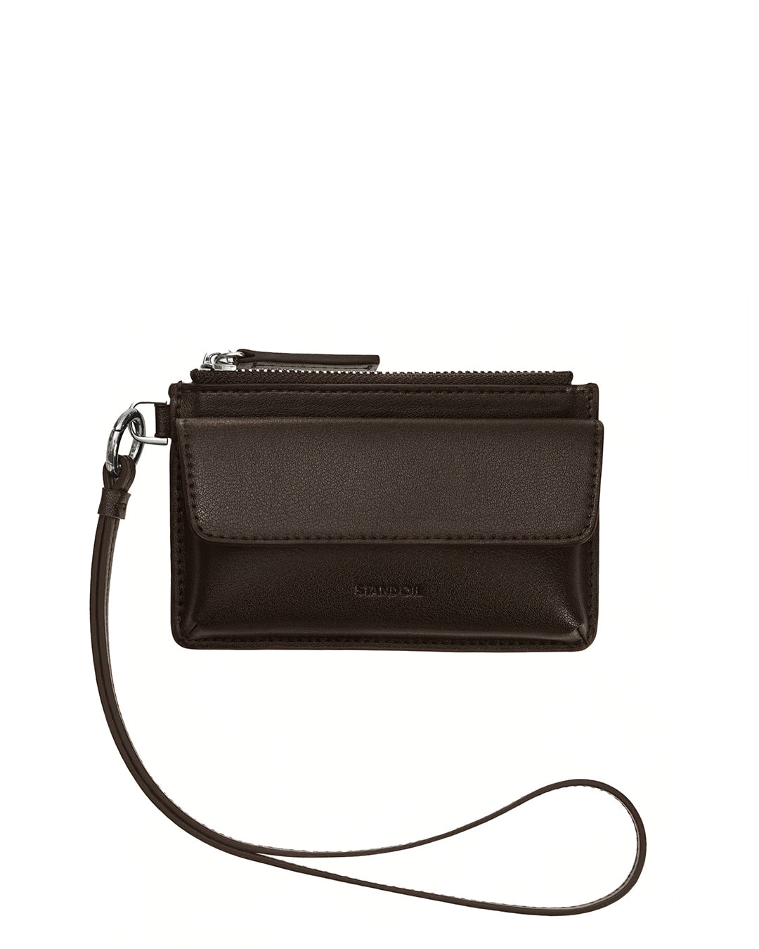 Stand Oil - Chubby Zipper Wallet (Maroon) product image 4 | TRAB K-Fashion Australia