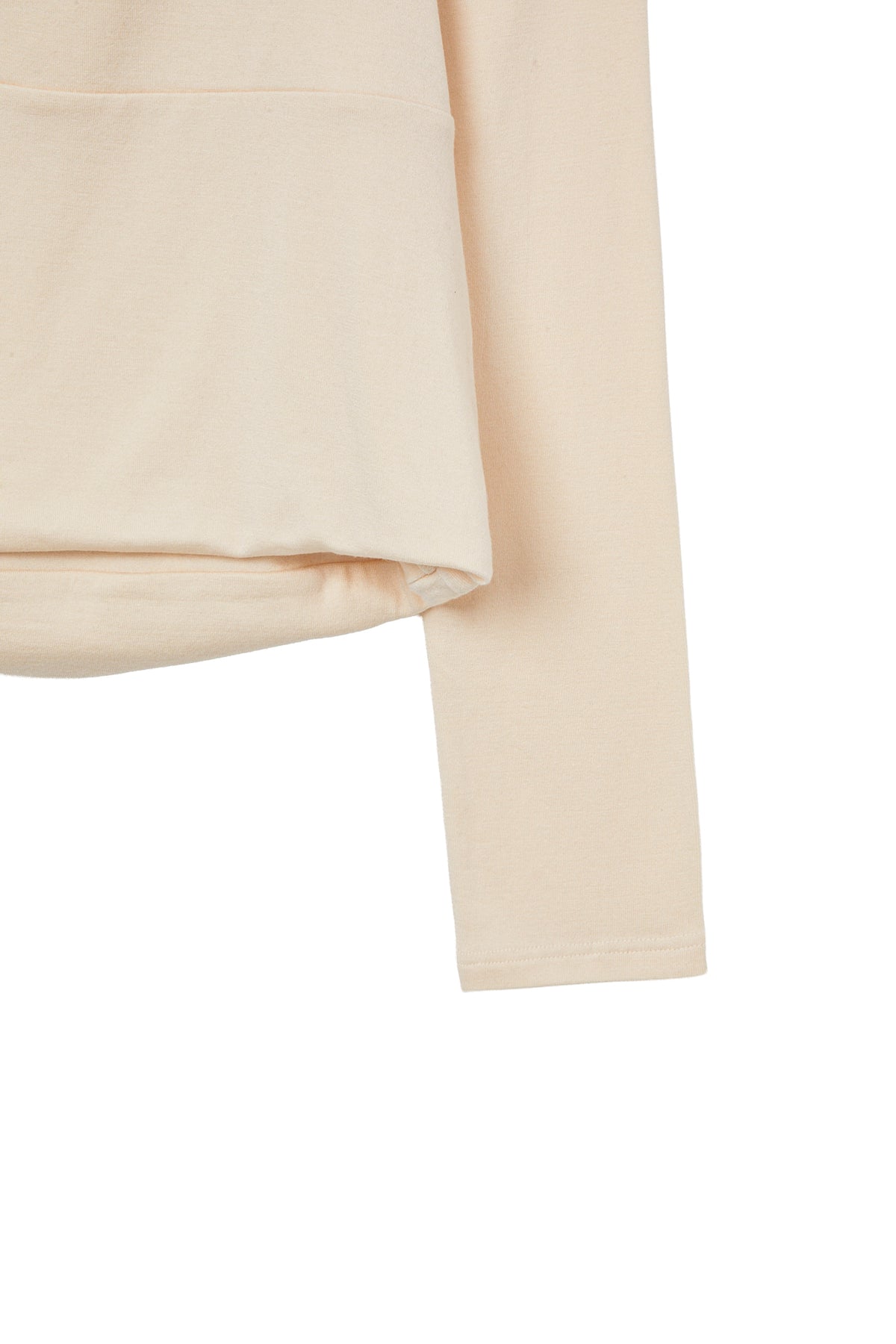 Deinet - Layered Halter Neck Long Sleeve (Ivory) product image 4 | TRAB K-Fashion Australia