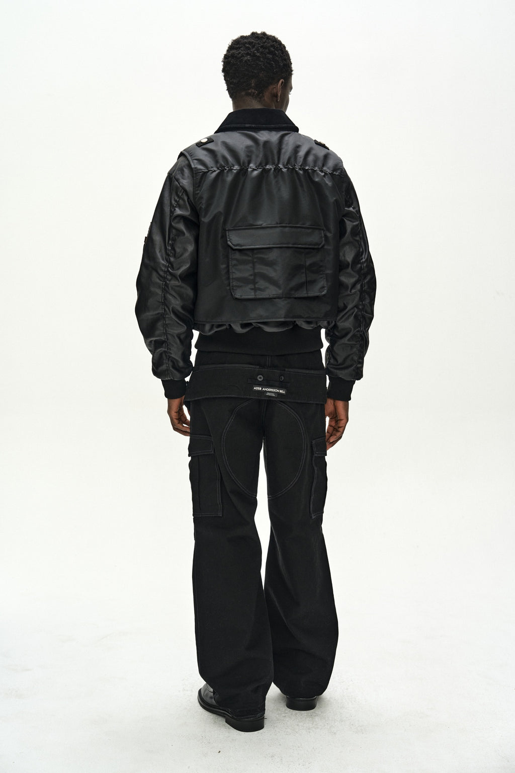 Andersson Bell - Andersson Bell X Alpha Industries Flight Vest (Black) product image 21 | TRAB K-Fashion Australia