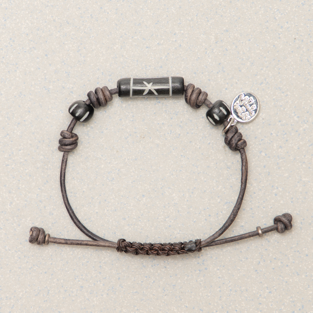 Towtow Archive - Praying Bracelet (Black) product image 1 | TRAB K-Fashion Australia