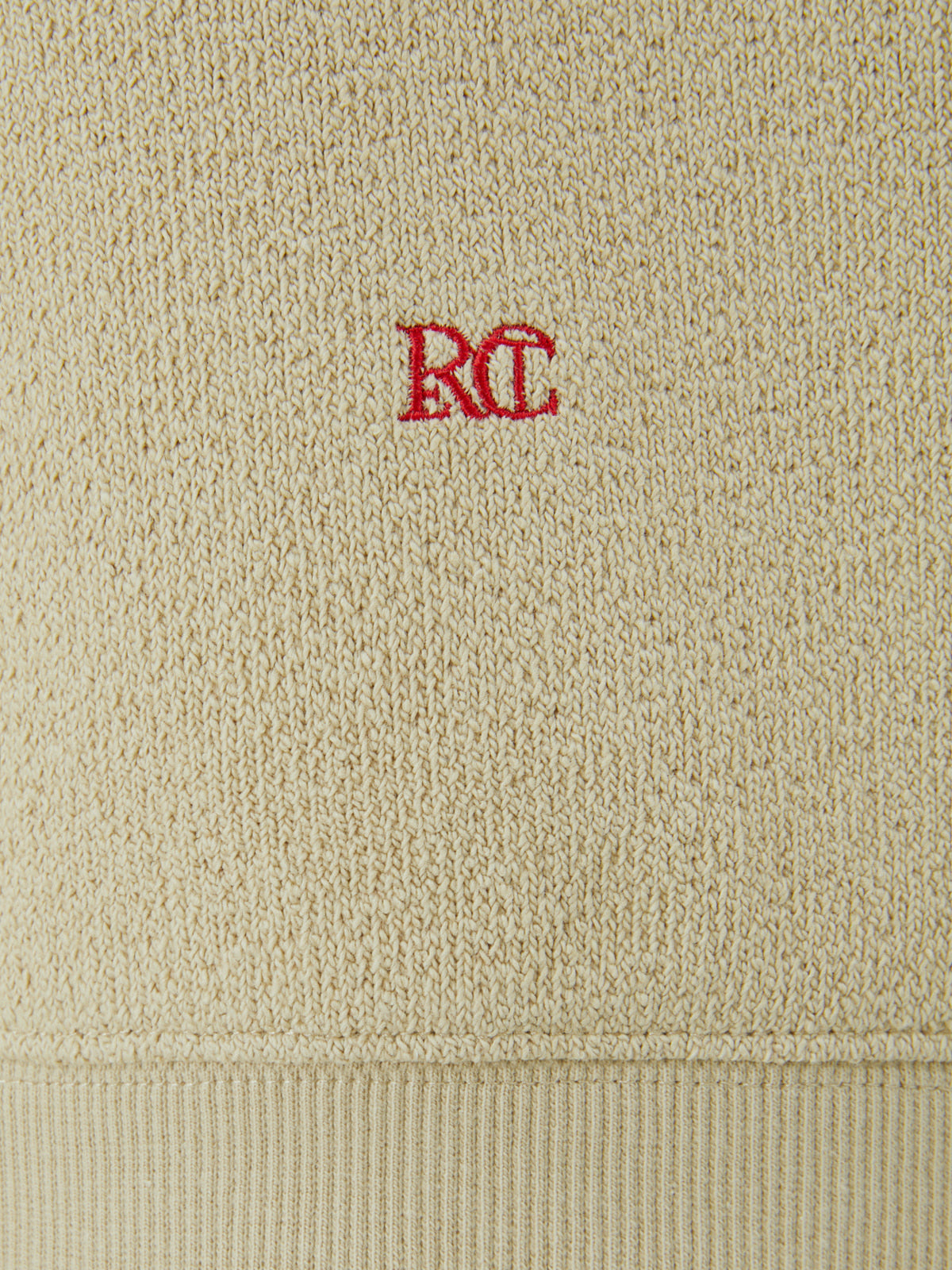 Recto - Rc Logo Sweatshirt (Beige) product image 4 | TRAB K-Fashion Australia