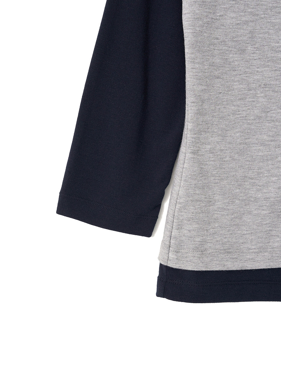 Kijun - Layered V-Neck Tee (Navy) product image 12 | TRAB K-Fashion Australia