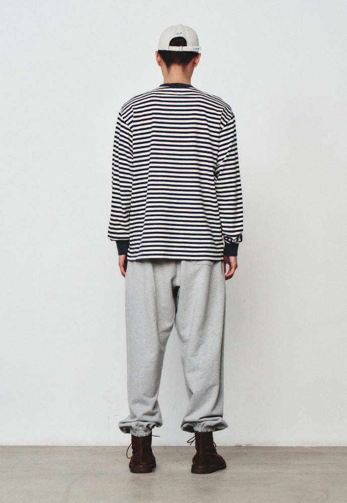 Art if acts - Vintage Heavy Sweat Pants (Melange Grey) product image 3 | TRAB K-Fashion Australia