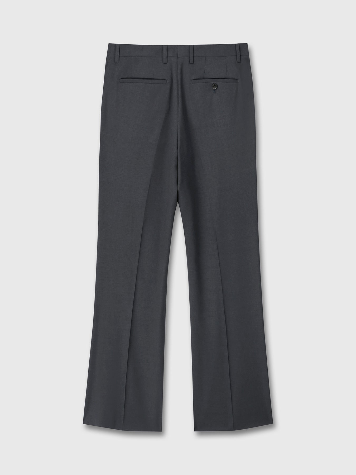 Tonywack - Light Wool Flared Trousers (Sea Serpent) product image 8 | TRAB K-Fashion Australia