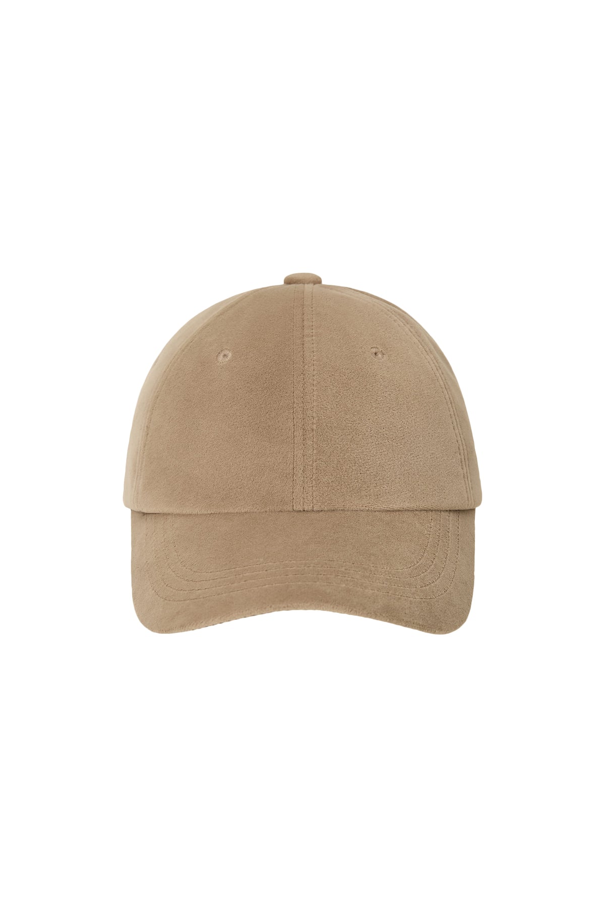 Emis - Emis Tag Velvet Ball Cap (Beige) product image 1 | TRAB K-Fashion Australia