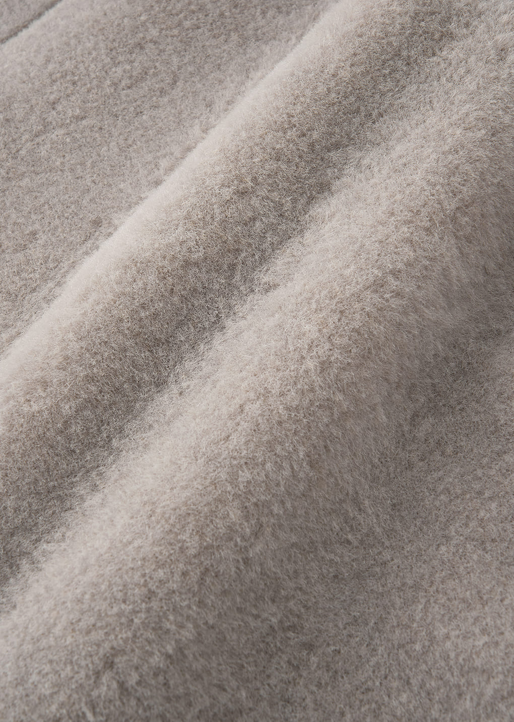 Amomento - shearling mid jacket (Grey) product image 17 | TRAB K-Fashion Australia