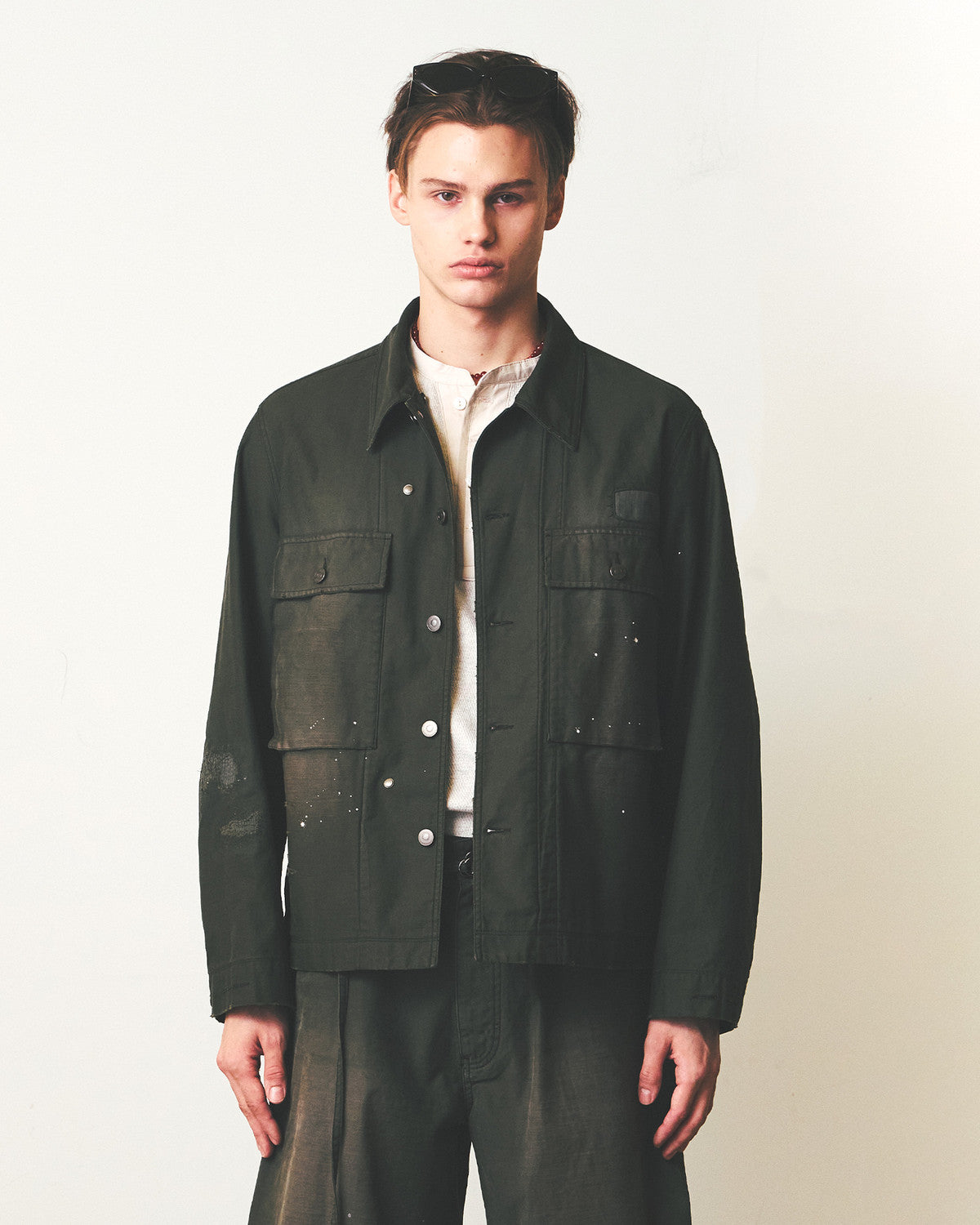 Eastlogue - Kw-m43 Jacket (Vintage Olive) product image 2 | TRAB K-Fashion Australia