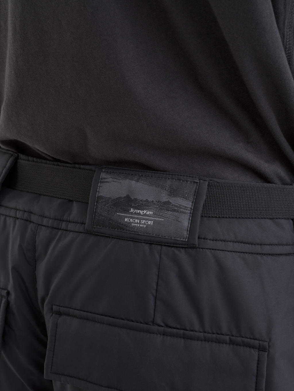 Jiyong Kim - Multi Pocket Insulate Trousers (Black) product image 8 | TRAB K-Fashion Australia