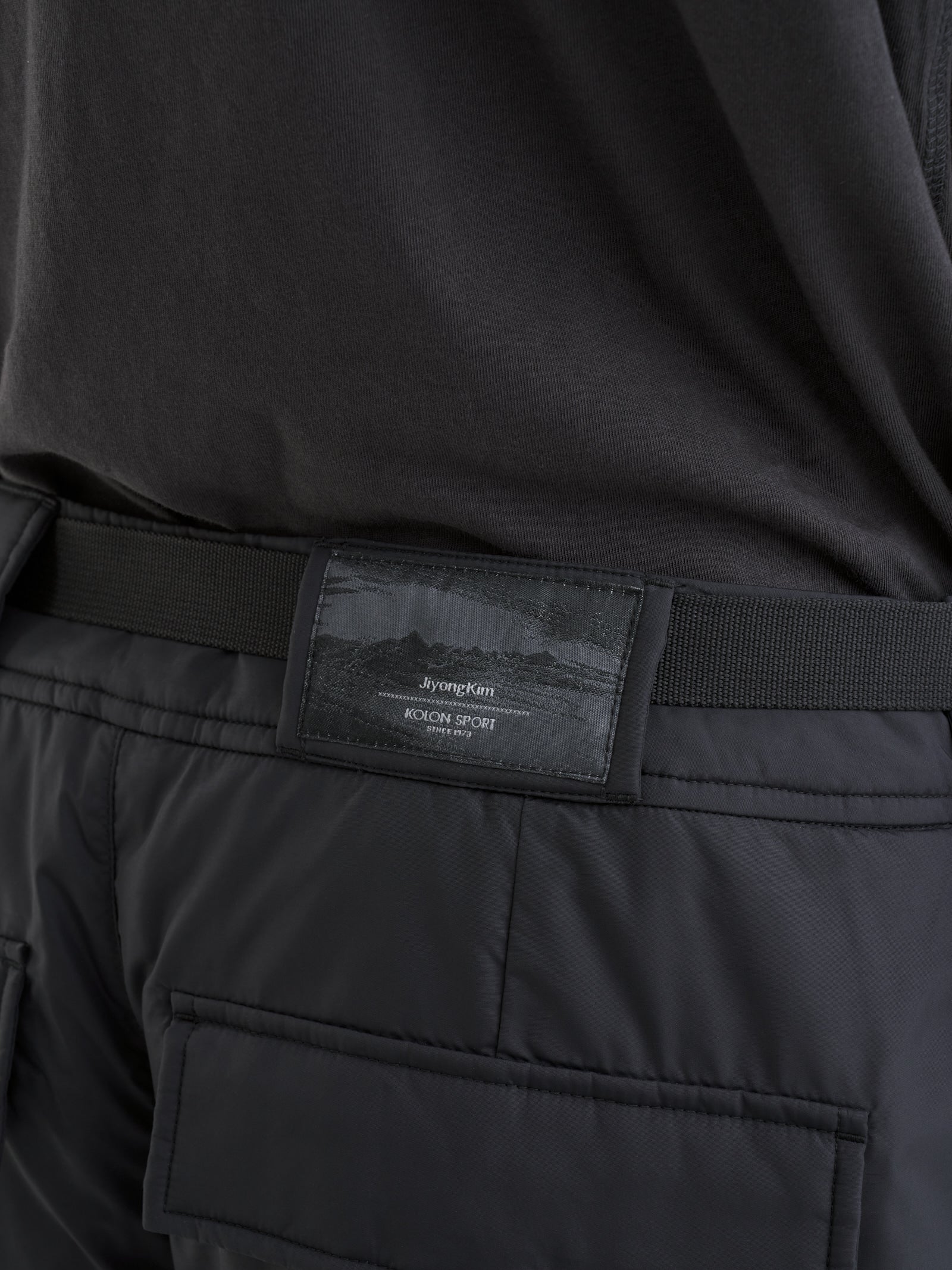 Jiyong Kim - Multi Pocket Insulate Trousers (Black) product image 8 | TRAB K-Fashion Australia