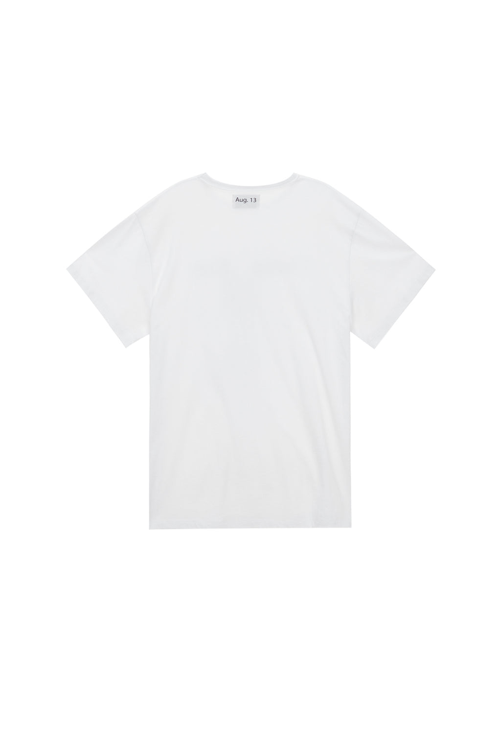 Matin Kim - Logo Top (White) product image 2 | TRAB K-Fashion Australia