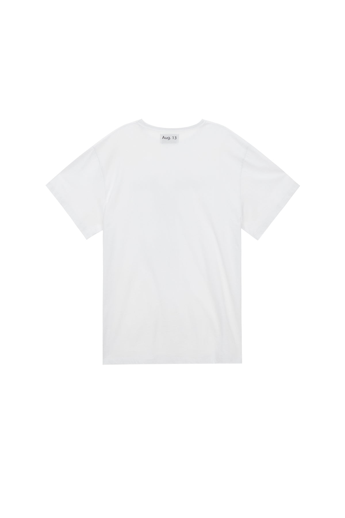 Matin Kim - Logo Top (White) product image 2 | TRAB K-Fashion Australia