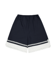 Coyseio - Lace Shorts (Navy) product image 1 | TRAB K-Fashion Australia