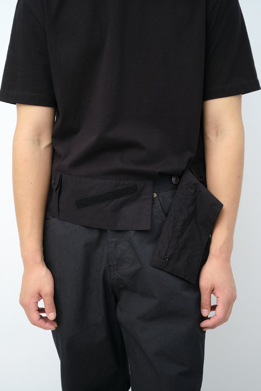 Hatchingroom - Belted Tee (Black) product image 5 | TRAB K-Fashion Australia