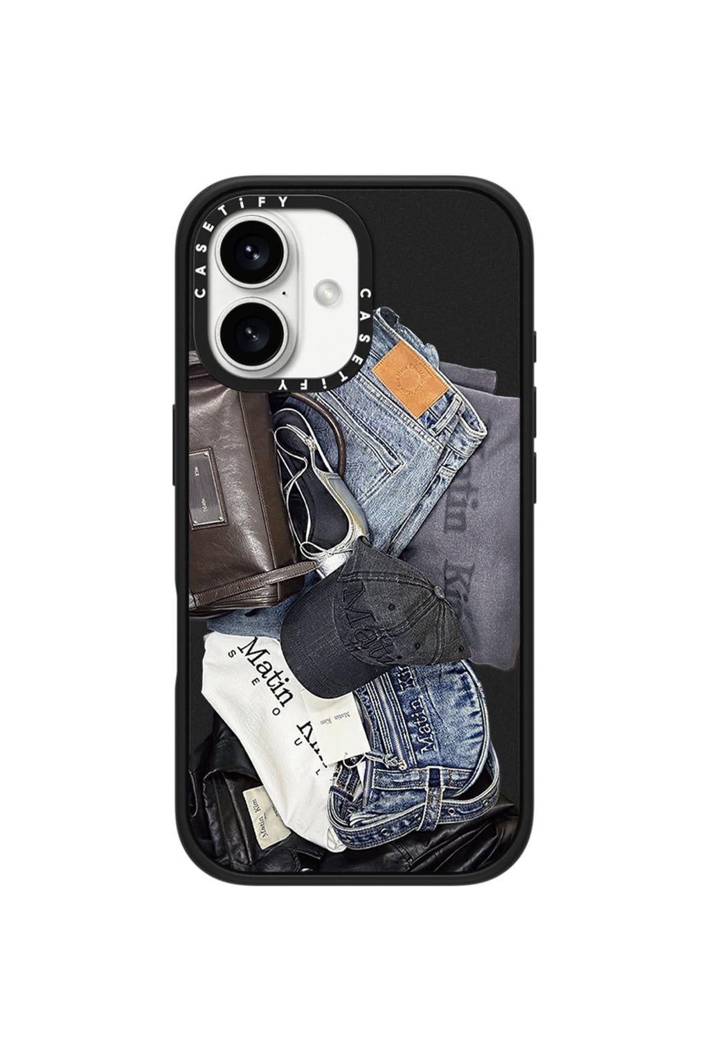 Matin Kim - Matin Kim X Casetify Unboxing Case (Black) product image 4 | TRAB K-Fashion Australia