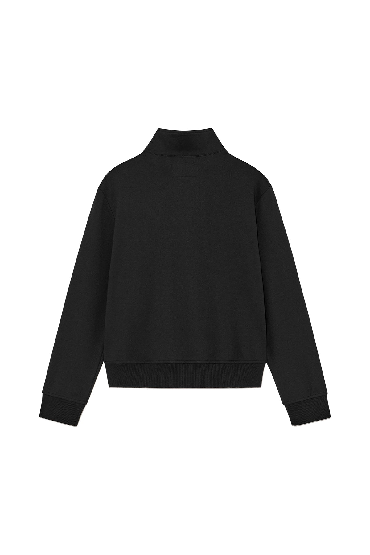 Matin Kim - High Neck Windbreaker Zip Up (Black) product image 2 | TRAB K-Fashion Australia