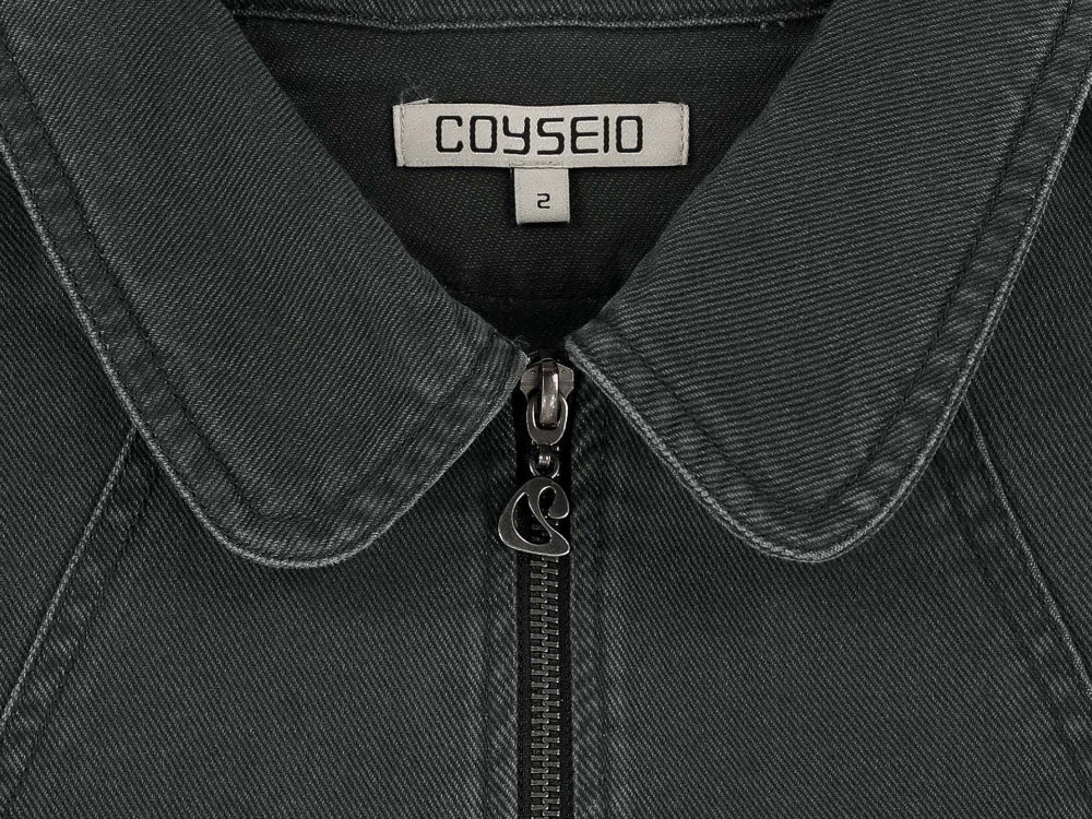Coyseio - Round Collar Stitch Jacket (Blue Grey) product image 13 | TRAB K-Fashion Australia