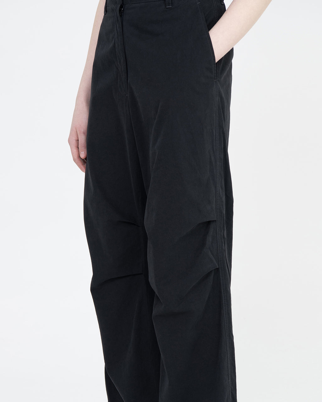 Brownyard - Washed Parachute Pants (Black) product image 4 | TRAB K-Fashion Australia