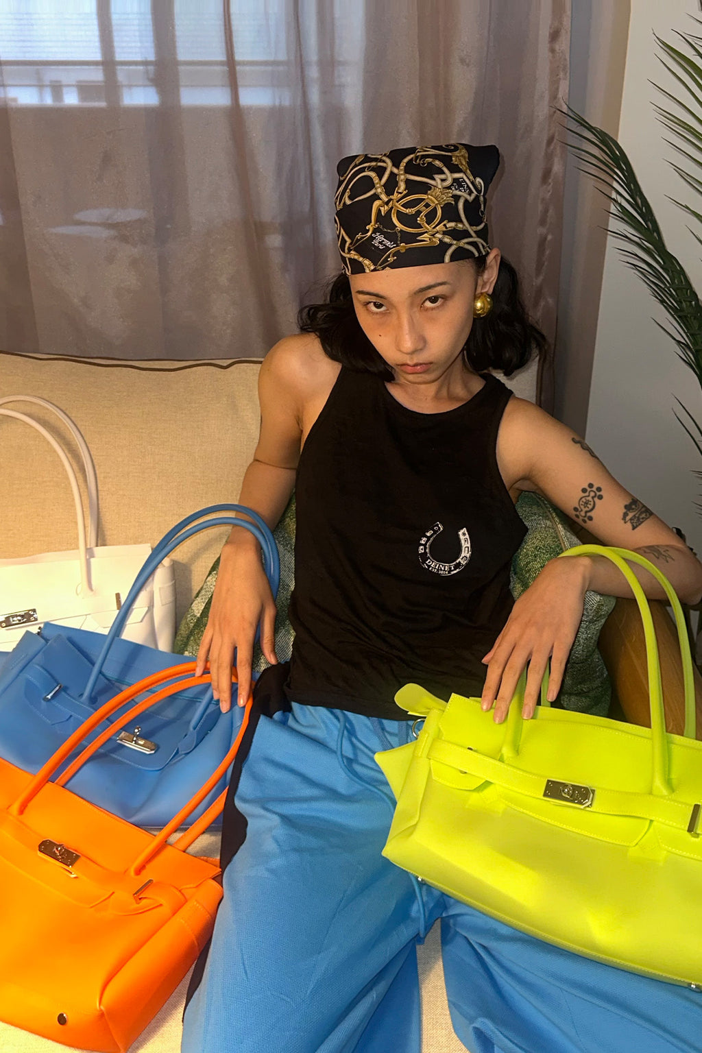 Deinet - [free Card Wallet] Jelly Two-Way Bag (Light Yellow) product image 9 | TRAB K-Fashion Australia
