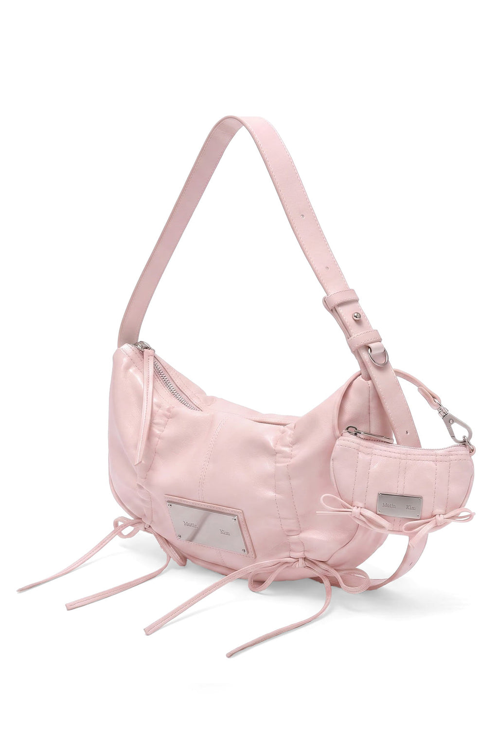 Matin Kim - Half Shirring Ribbon Charm (Light Pink) product image 1 | TRAB K-Fashion Australia