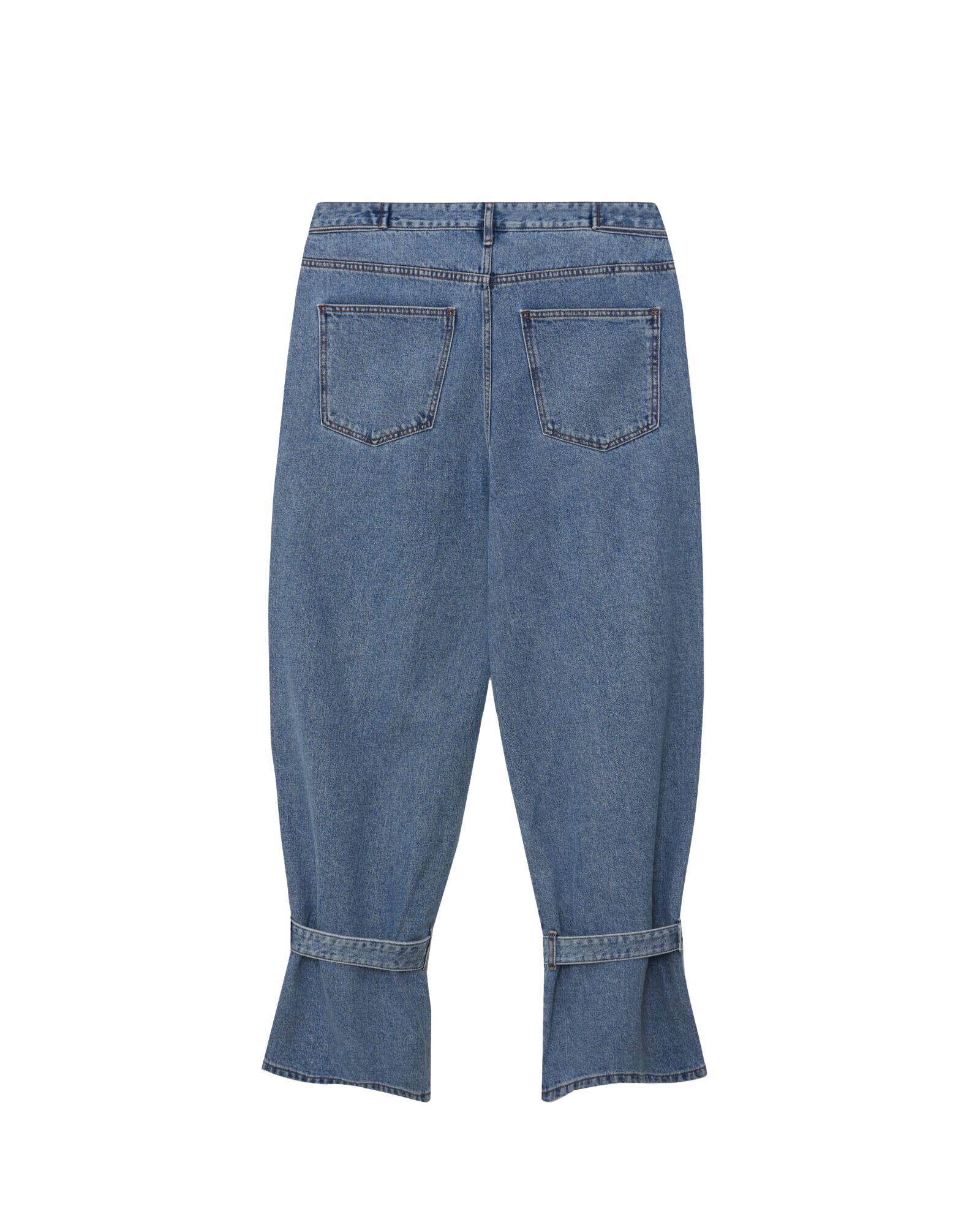 Kimhe Kim - Ng Ankle Tied Jeans (Blue) product image 7 | TRAB K-Fashion Australia