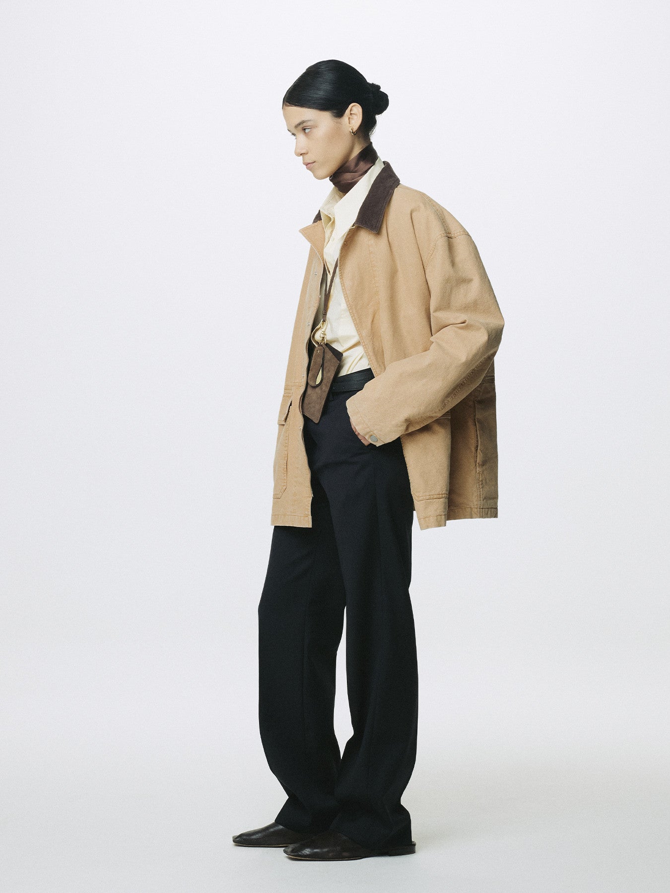 Tonywack - Garment Washed Barn Jacket (Faded Beige) product image 9 | TRAB K-Fashion Australia