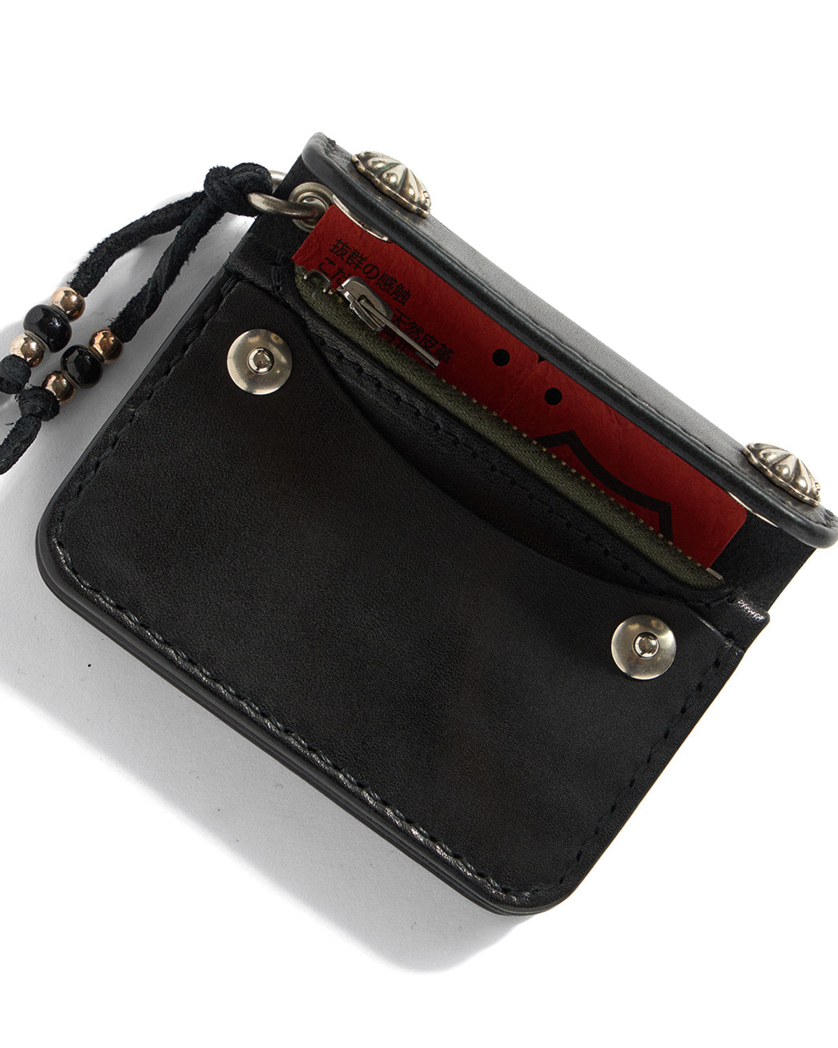 Eastlogue - Q's Mini Trucker Wallet El Concho Ver. (Black) product image 7 | TRAB K-Fashion Australia