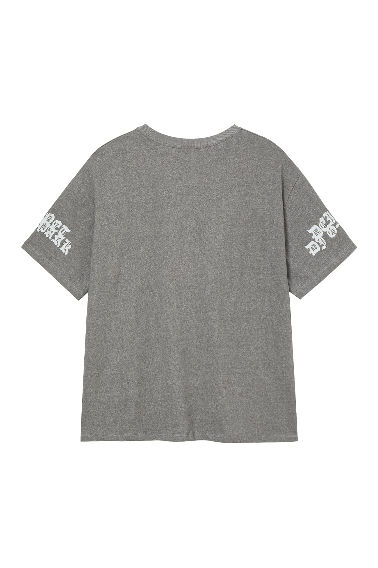 Deinet - Dj Graphic Oversized T-Shirt (Charcoal) product image 2 | TRAB K-Fashion Australia