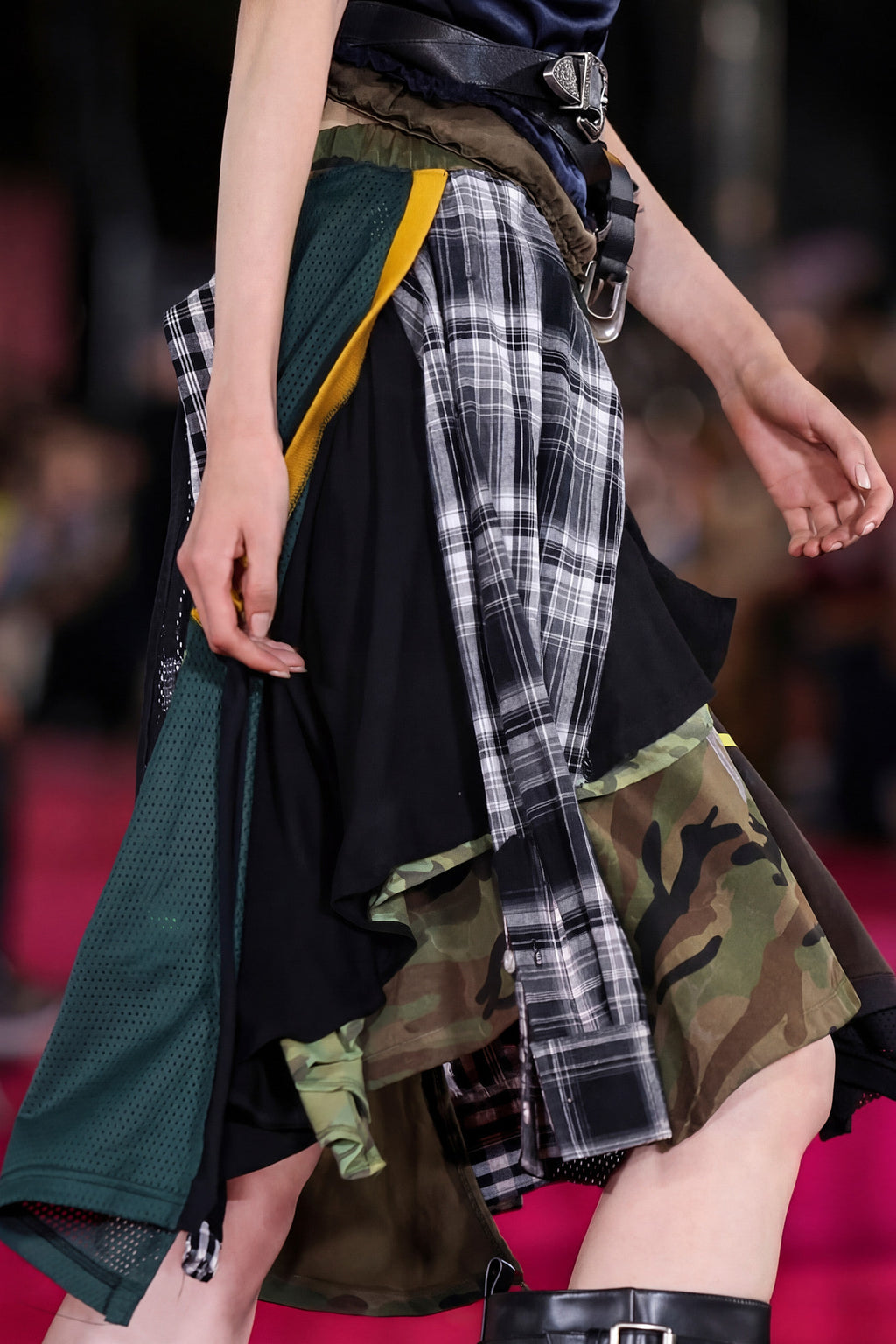 Andersson Bell - Reworked Vintage Jersey Camisole Dress (Navy) product image 10 | TRAB K-Fashion Australia