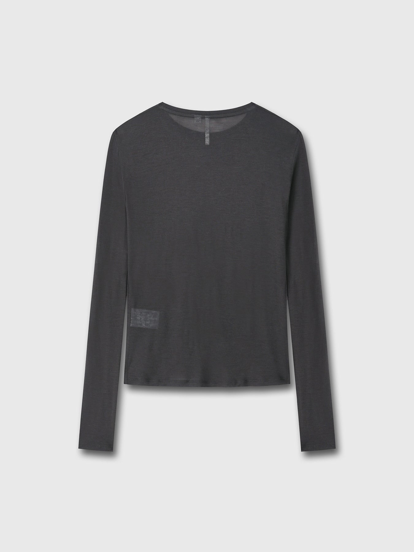 Tonywack - Wool Tencel Long Sleeve (Charcoal) product image 8 | TRAB K-Fashion Australia