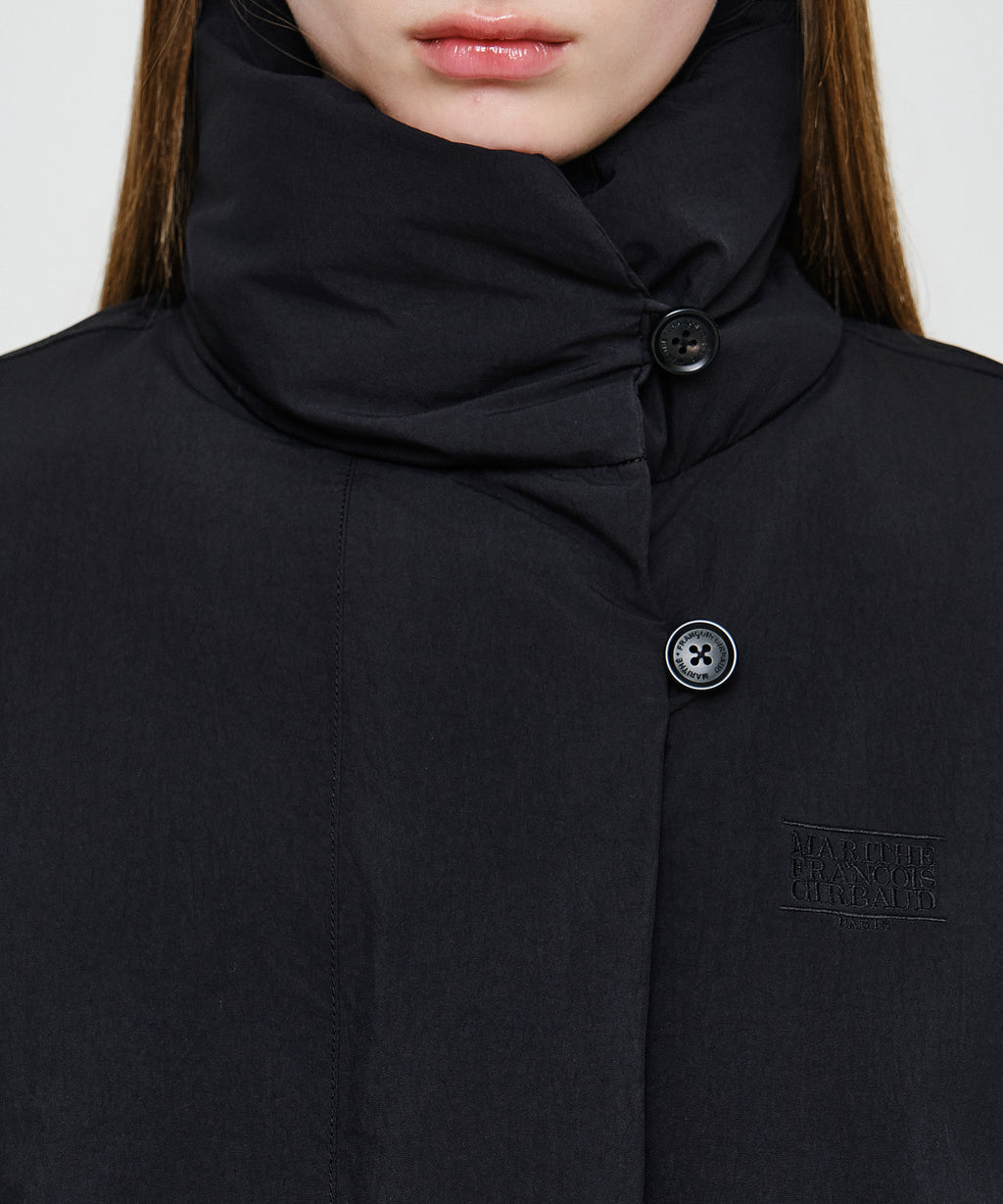 Marithe & Francois Girbaud - High Neck Padded Jacket (Black) product image 4 | TRAB K-Fashion Australia