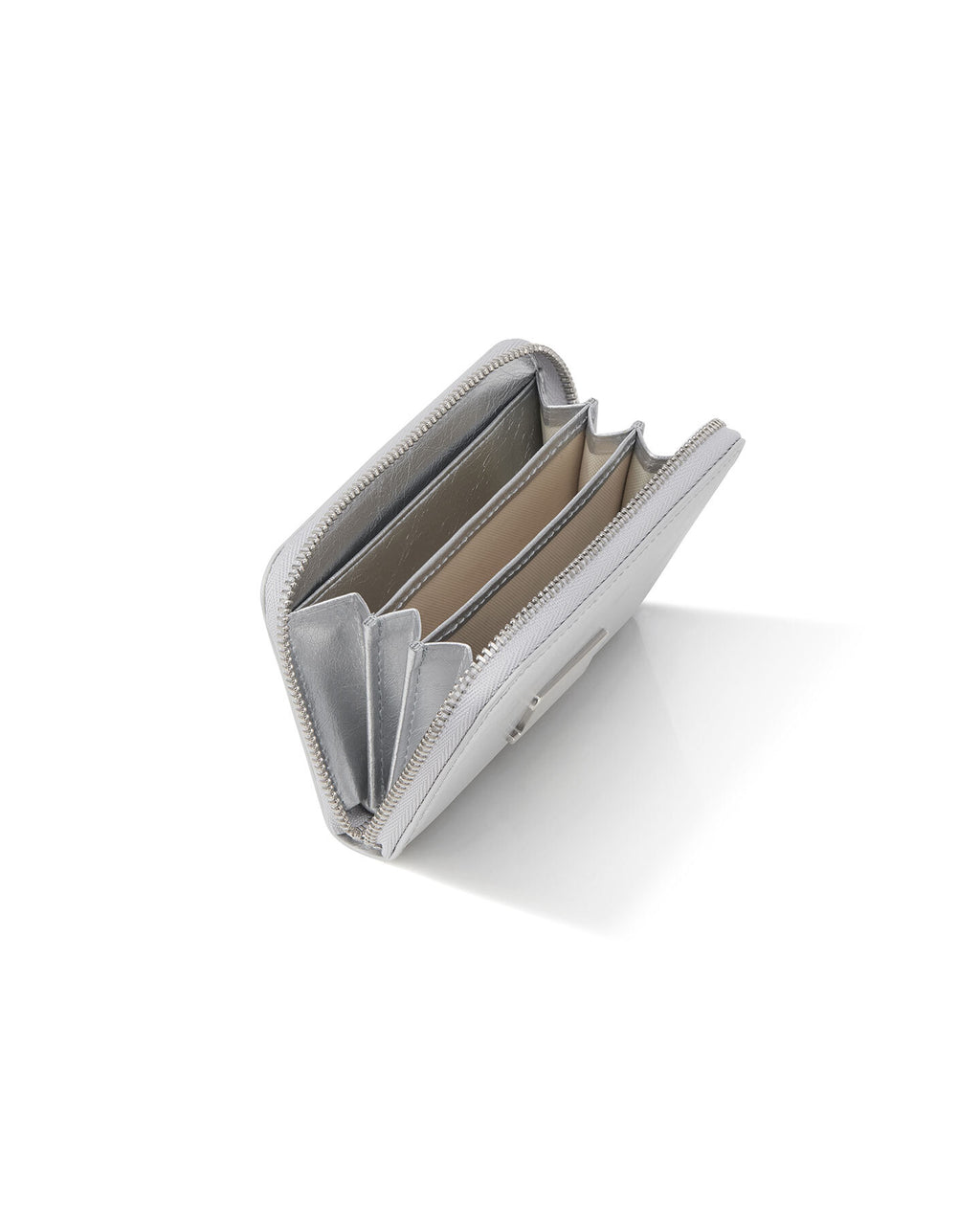 Numbering - Zipper Cracked Leather Card Wallet #1057 product image 8 | TRAB K-Fashion Australia