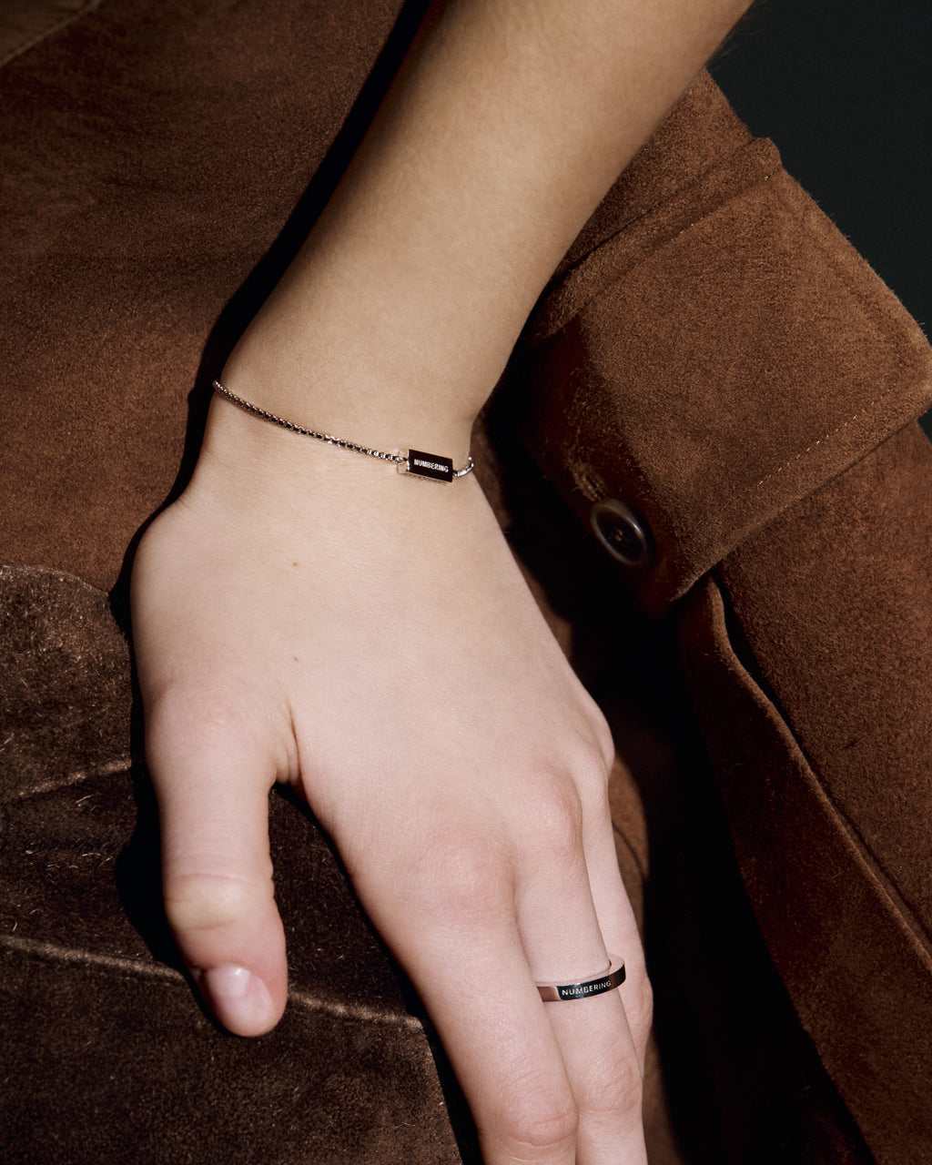 Numbering - Side Pave Bar Bracelet #3926 product image 1 | TRAB K-Fashion Australia