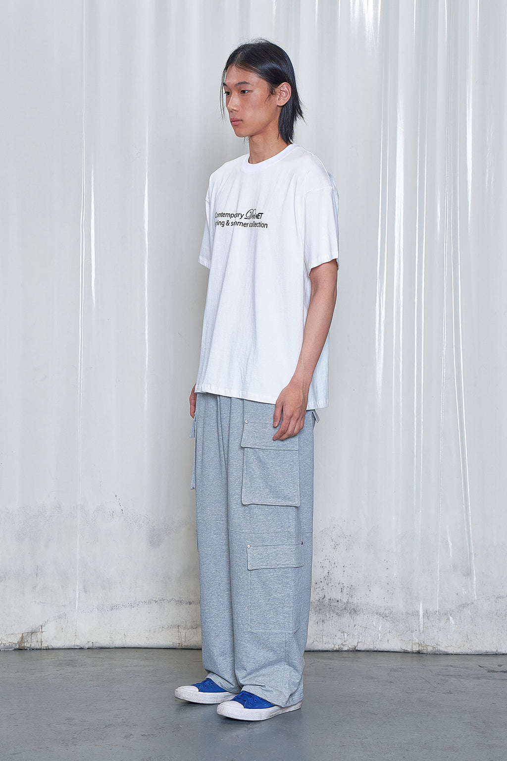 Deinet - Contemporary T-Shirt (White) product image 2 | TRAB K-Fashion Australia