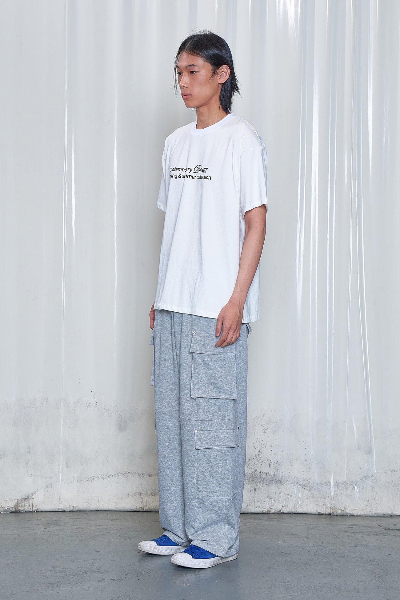 Deinet - Contemporary T-Shirt (White) product image 2 | TRAB K-Fashion Australia
